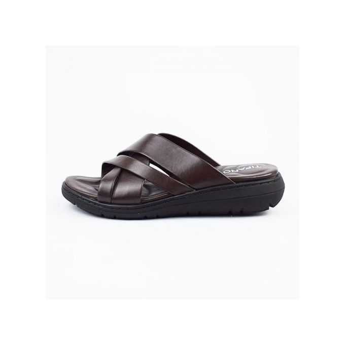 Sandales pour hommes R16 Marron CUIR