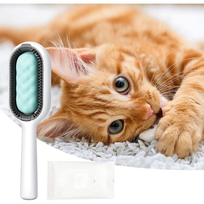 Peigne d'élimination des poils d'animaux, brosse de chiens et de chats,  outil de toilettage, peigne d'épilation pour chiens et chats, ✓ Meilleur  prix au Maroc