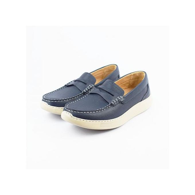 Tifano Mocassin pour homme confort+ R110 Bleu cuir