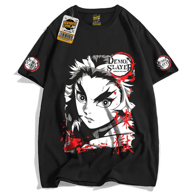 T shirt kimetsu no yaiba best sale