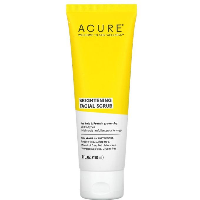 Acure Organics Gommage visage éclaircissant, 118 ml- Made in USA