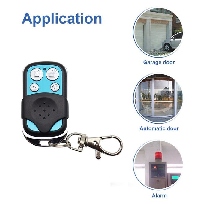 Télécommande cloner à distance, Key Duplicateur sans fil 4 Bouton 433MHz Contrôlable