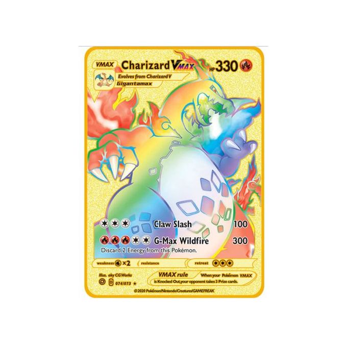 Generic Carte Pokémon MAGIC SELECT Gold Charizard VMAX