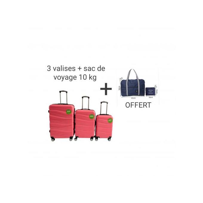 Generic Ensemble 3 Valises solde Sac cabine prix pas cher