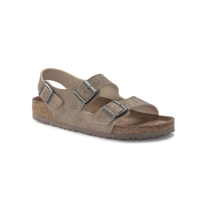 Birkenstock Milano Vegan Micro Fibre Desert Dust Gray Taupe