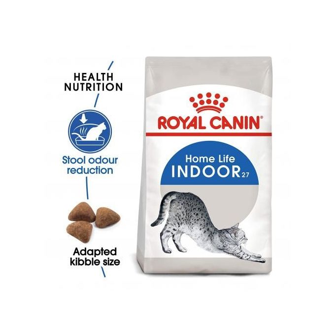 Croquettes Chat Indoor 400g - Royal Canin Maroc