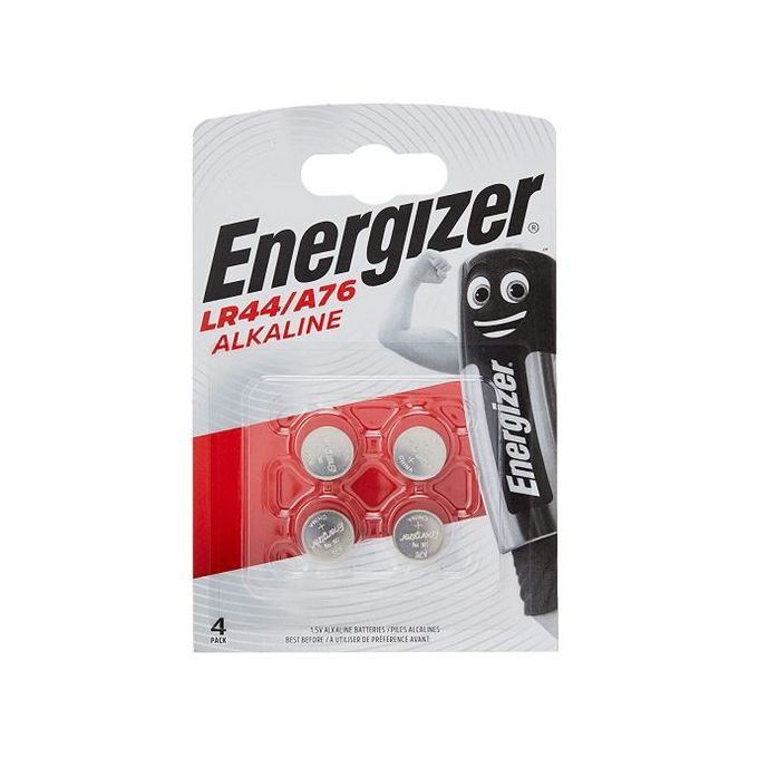 Pile bouton LR 44 alcaline(s) Energizer 150 mAh 1.5 V 4 pc(s) - Piles -  Achat & prix