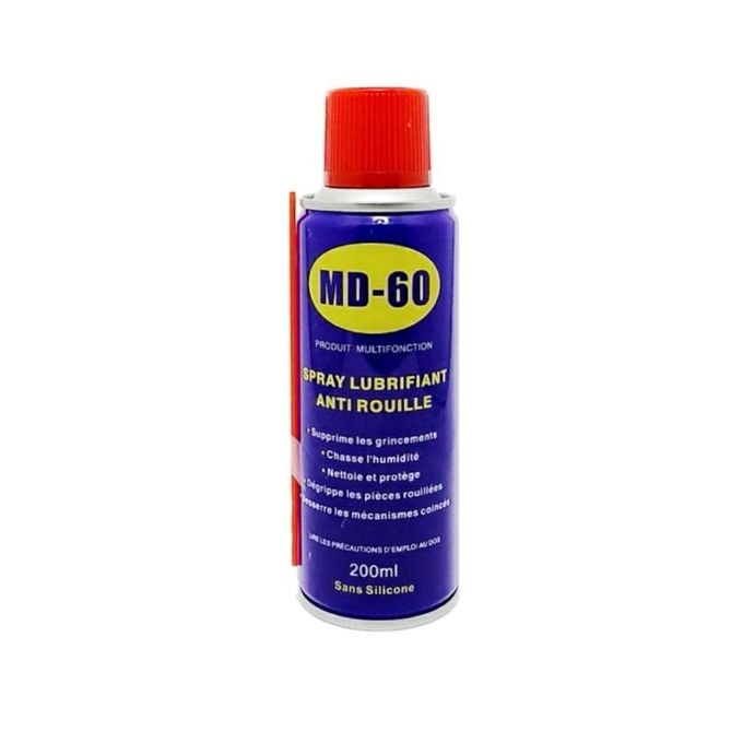 Generic MD-60 spray lubrifiant anti rouille 200ml à prix pas cher