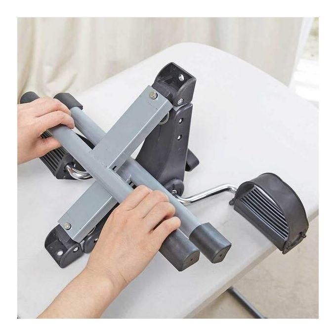 Mini Pedaliera Wakects Per Esercizi A Casa: Cyclette Portatile Con Monitor LCD Per Riabilitazione Di Braccia E Gambe, Pedaliere Per Anziani E Fisioterapia, Dimensioni Compatte 37,5x34,5x30,5 Cm