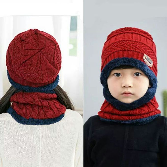 Compare Ensemble de Chapeau d hiver tricote et cache cou en fausse fourrure de dessin anime pour fille Price