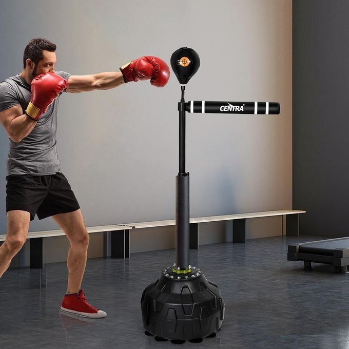 Ballon De Boxe Réflexe Réglable - Entraînement Vitesse - PU Vert 9cm