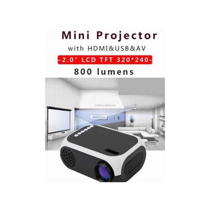 Compare Mini Projecteur Led Projecteur W-410 Portable Price