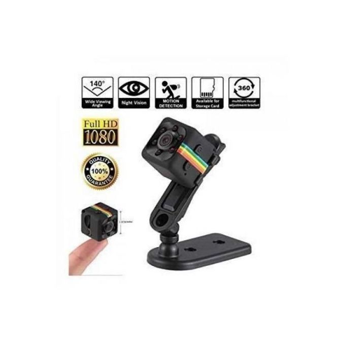 Mini Caméra Corporelle DEXILIO 1080P Avec Vision Nocturne - 32 Go Intégrée - Batterie 800 MAh (4-6h) - Parfaite Pour Sport, Sécurité, Journalisme