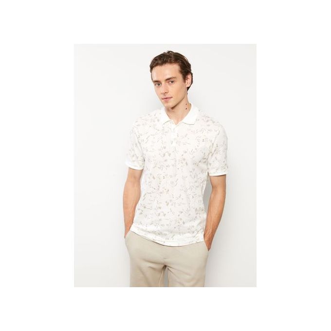 Lc Waikiki T shirt homme a manches courtes a motifs et col polo