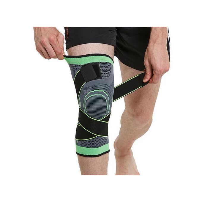 Sports Genouillère Élastique Respirant Nylon Bandage de genou pour la  course fitness