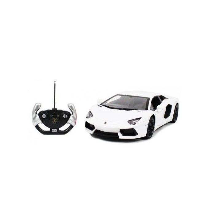 Rastar Voiture télécommandée Lamborghini aventador LP 700-4 - Echelle 1:14  - Blanc à prix pas cher