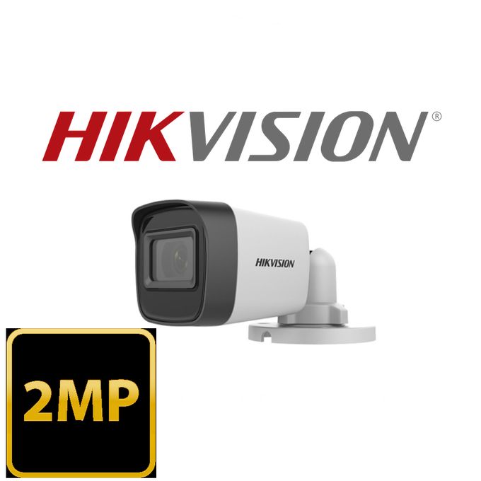Hikvision Caméra de surveillance HIKVISION Fixed Mini Bullet (2.8 mm, 3.6 mm) 2 MP (DS-2CE16D0T-EXIF)