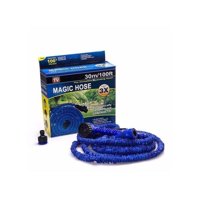 Generic Magic Hose - Tuyau d'arrosage extensible et flexible de 15m avec  pistolet à eau à 7 jets à prix pas cher