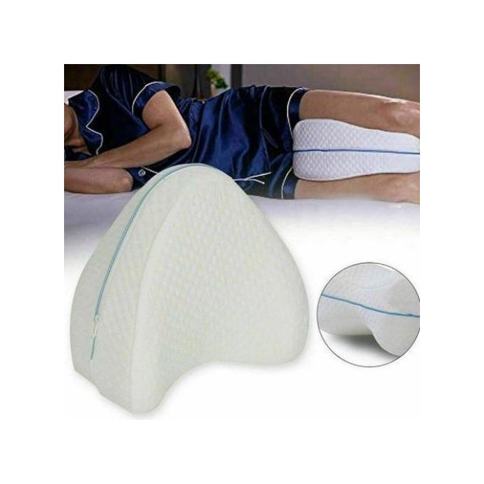 Oreiller en mousse à mémoire soutien confortablement les genoux de jambes