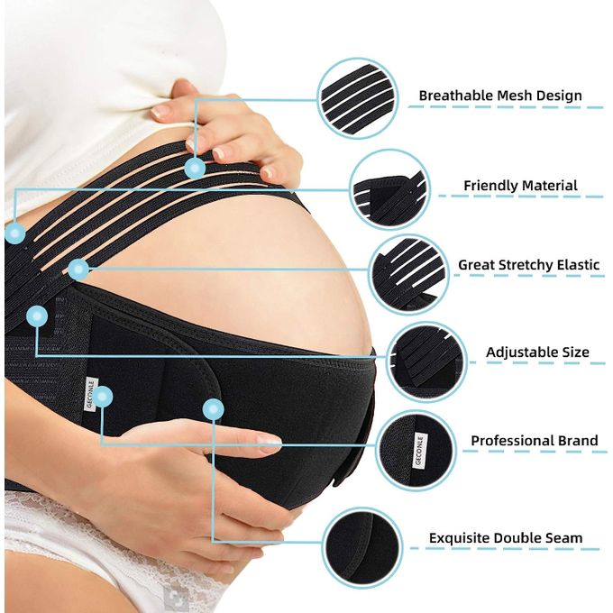 Generic Soutien de maternité, Ceinture de Grossesse pour Femme Enceinte à  prix pas cher