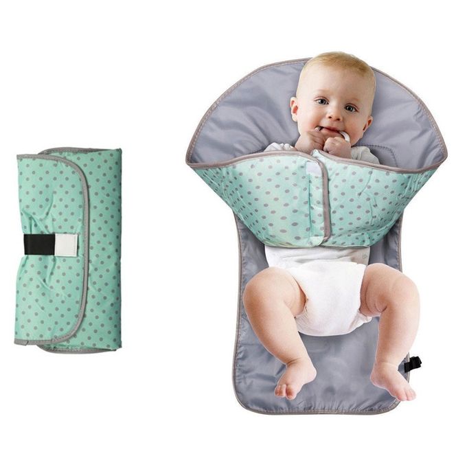 Generic Tapis à Langer Couche Portable pour bébé, Coussin imperméable pour  changer couches 3 en 1 à prix pas cher