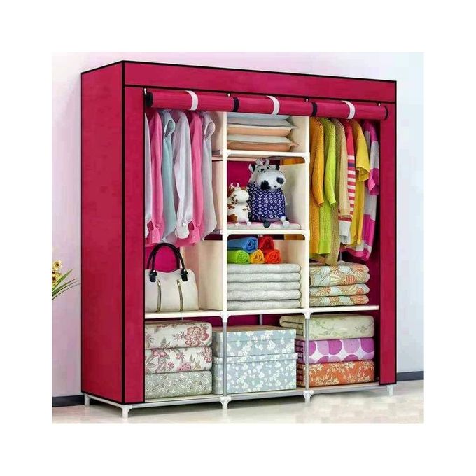 Generic Armoire De Rangement Penderie De Vetement Pliable