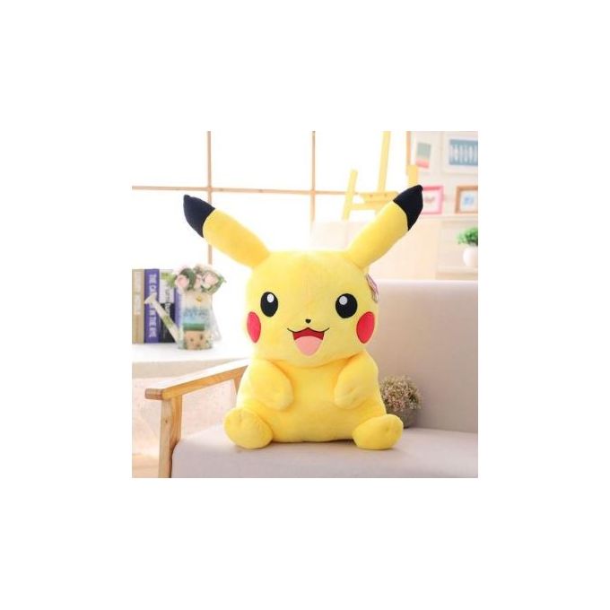 Pokemon Poupées en peluche Pokemon Pikachu Géant de 50cm jouets en peluche  mignon Grand Cadeau à prix pas cher