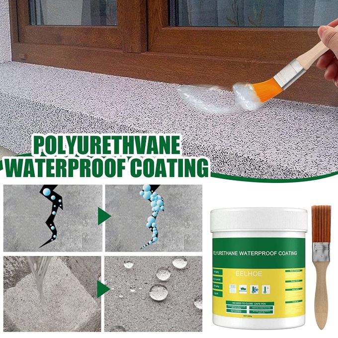 Revêtement Imperméable En Polyuréthane, Mastic Isolant étanche, Ensemble De  Colle D'étanchéité étanche (100g) - Cdiscount Bricolage