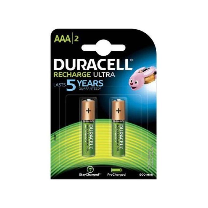 Duracell 2 Piles AAA Rechargeable Batteries 900 MAh NiMh: La puissance pour  vos appareils à prix pas cher