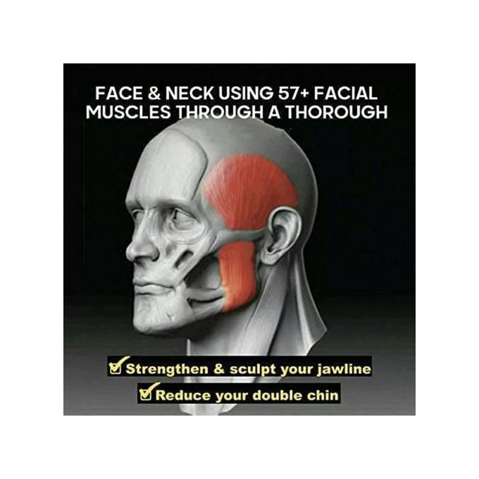 Generic Balles de machoire,Visage Masseter Exerciseur Jawline Exerciseurs à  prix pas cher