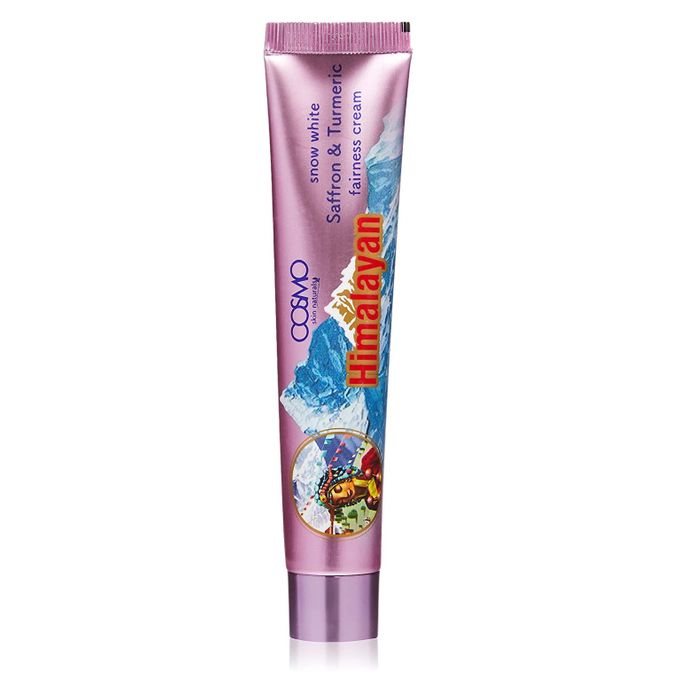 Cosmo Himalayan Snow White Crème Eclaircissante Safran et Curcuma 50Gr