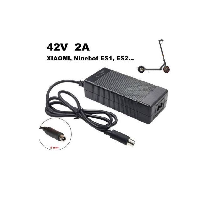 Chargeur Universel 42V 2A Pour Trottinette Électrique - 5 Embouts Inclus - Neuf