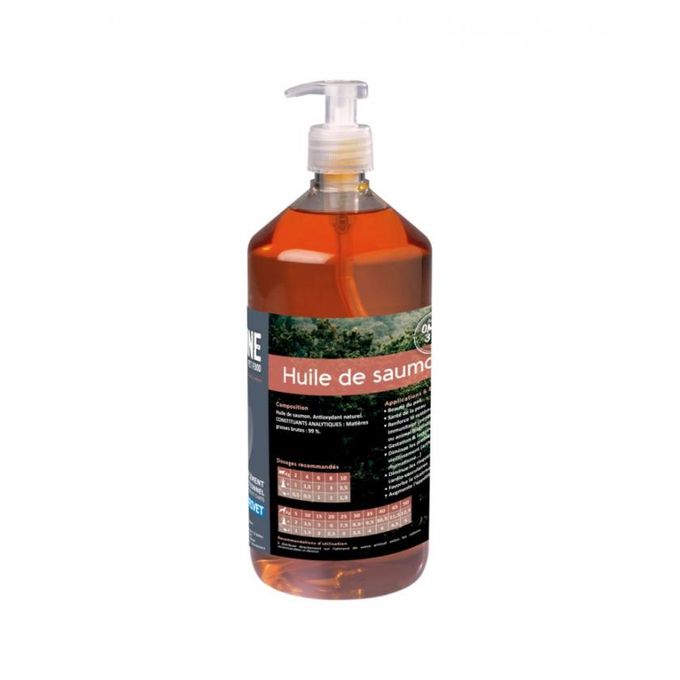 Huile De Saumon Nutrivet Inne Pour Chat Et Chien