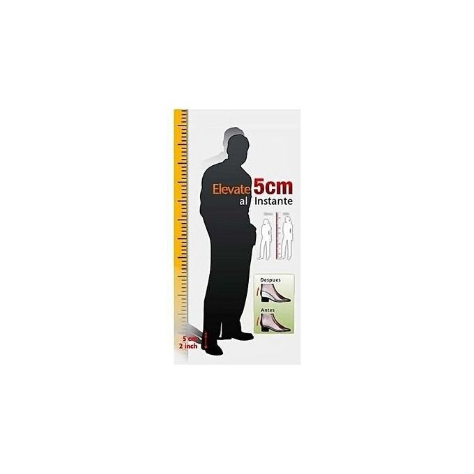 Generic Semelles ELEVATE AL Instante Rehaussantes 5 cm B-TALL pour paraitre  plus grande de taille à prix pas cher | Jumia Maroc