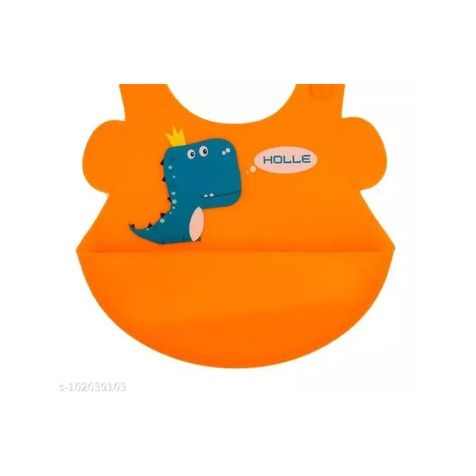 Generic Bavoir Bébé Silicone Étanche Repas Alimentation Tablier