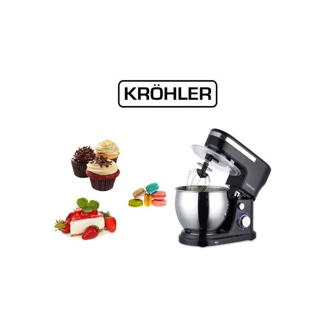 KRÖHLER Robot chef pâtissier 1000 W BOL 4L