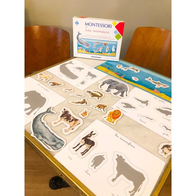 Mon coffret Montessori des animaux