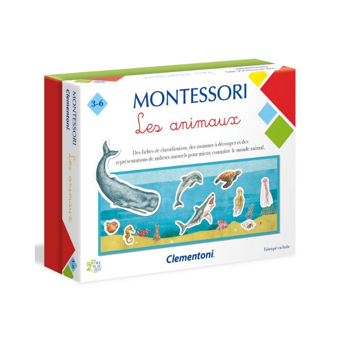 Generic Mon coffret Montessori des animaux 2/4 ans à prix pas cher
