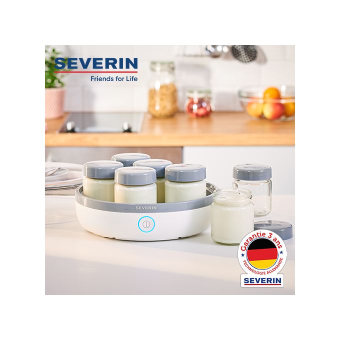 Severin Yaourtière avec 7 pots en verre 150ML