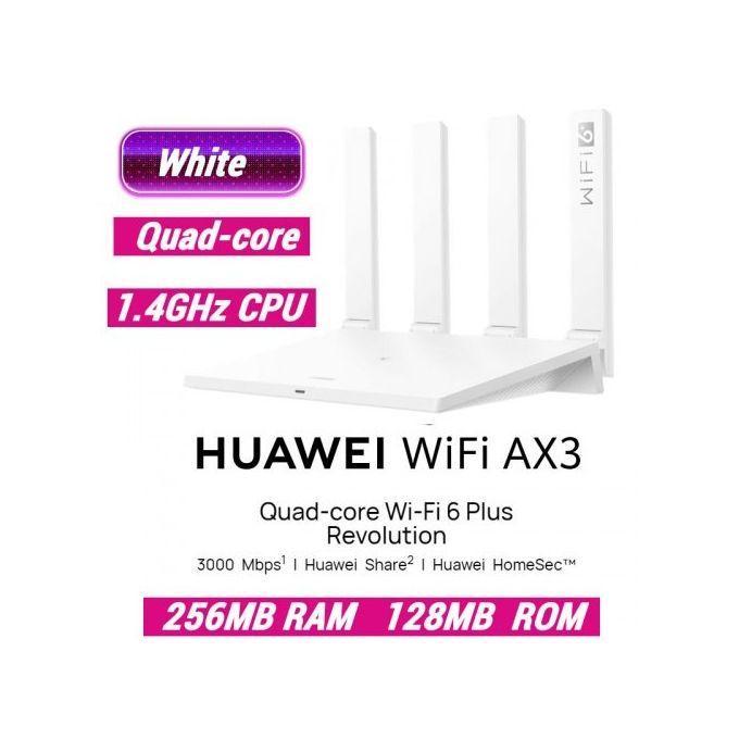 Huawei: le puissant routeur WiFi AX3, compatible avec la norme