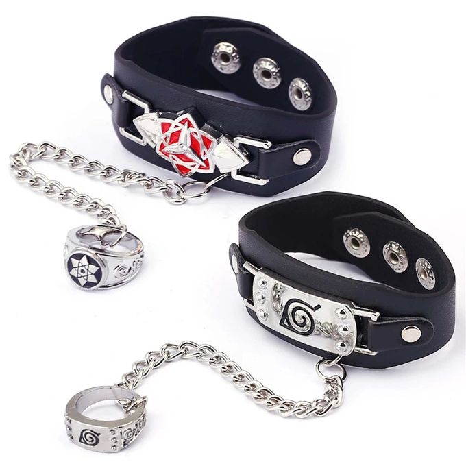 Generic Bracelet bague NARUTO Konoha Kakashi Akatsuki sasuke sharingan à  prix pas cher