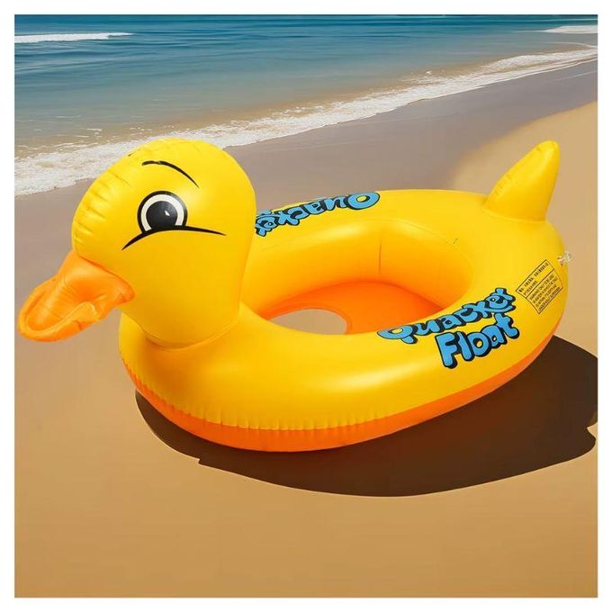 Bouée De Natation pour Bébés – Flotteur De Piscine Gonflable en Forme De Canard, Bouée De Natation Anti-retournement, Flotteur De Sécurité À Double