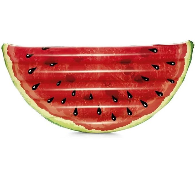 Bestway Matelas de plage gonflable Summer Fruit Lounge Pastèque 174 x 89 cm