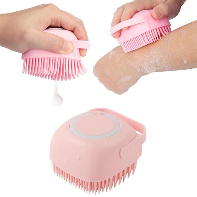 Generic Brosse En Silicone Magique Pour le Bain Douche Serviette Dos  Nettoyage Bleu à prix pas cher