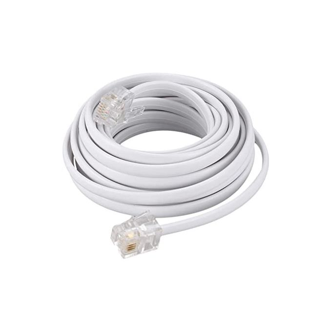 Cable telephone fixe, cable ADSL, fiche rj45