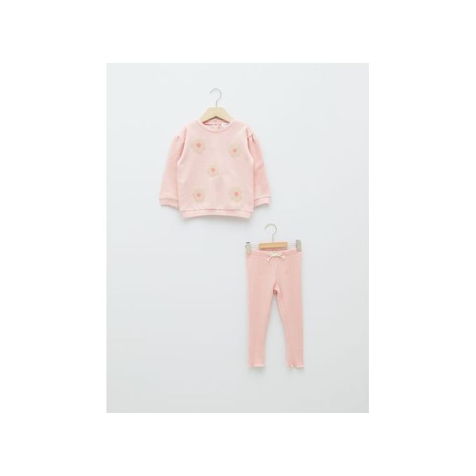 Lc Waikiki Ensemble sweat et collants pour bébé fille