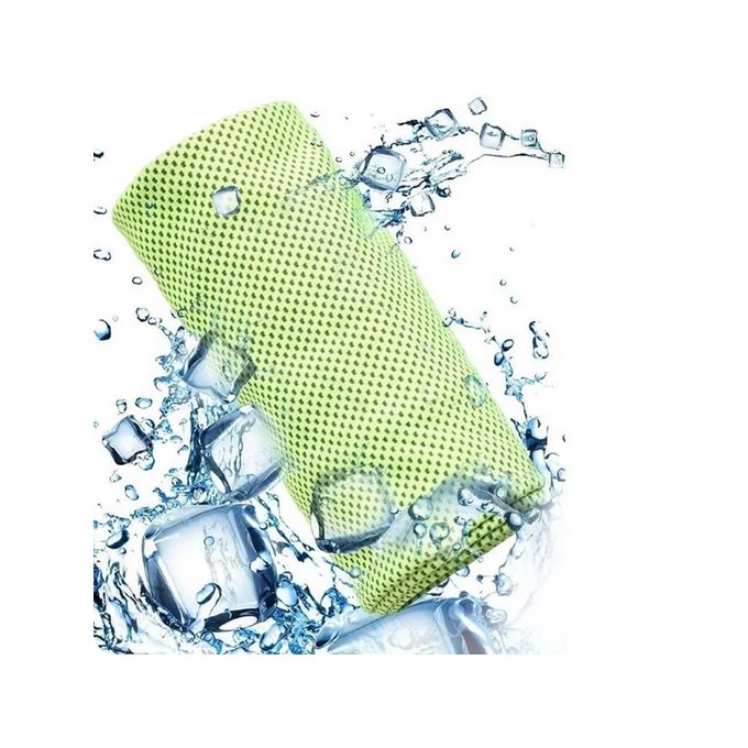 Lot De 3 Serviettes Rafraîchissantes Instantanées - Pour Sport, Course, Gym - Avec Récipient - Douces Et Respirantes