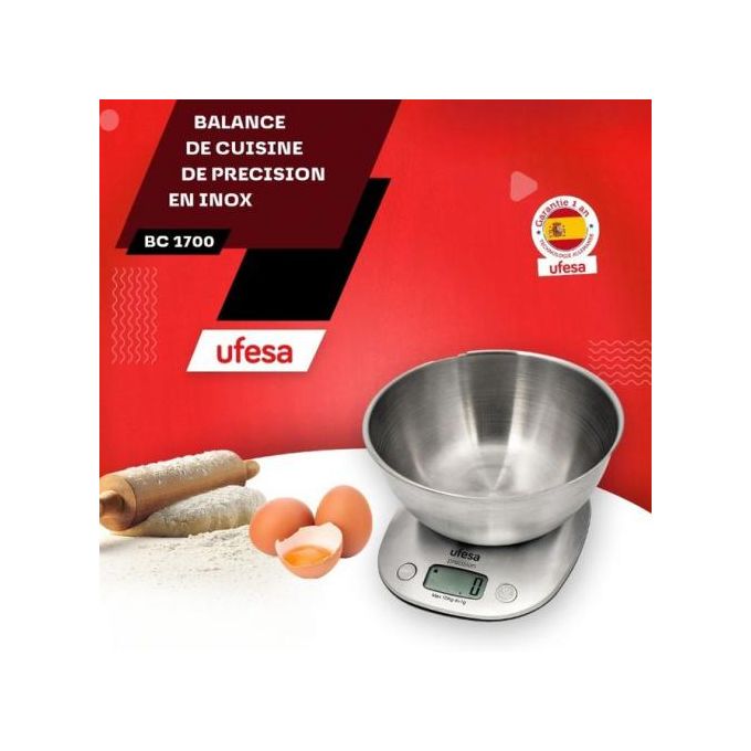 Ufesa BC1700 Balance de cuisine avec bol