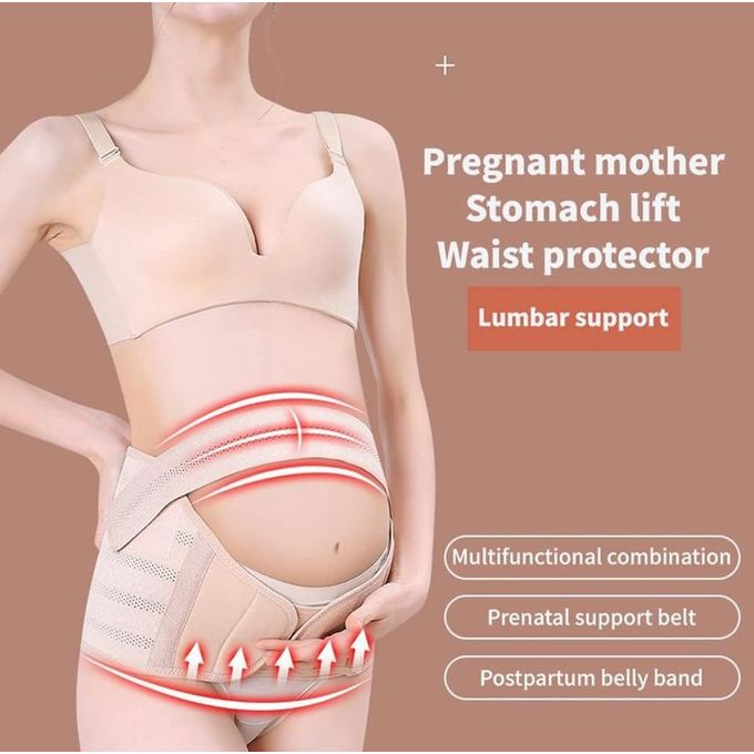 Generic Ceinture de Grossesse pour Femme Enceinte Soutien de maternité en  3pcs à prix pas cher