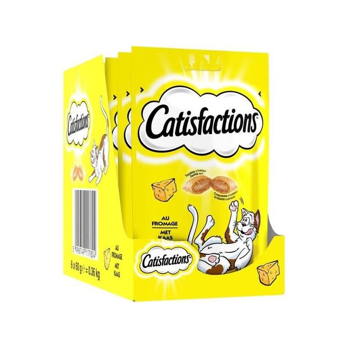 Catisfaction Friandises Pour Chat Au Fromage 60g X 6 A Prix Pas Cher Jumia Maroc
